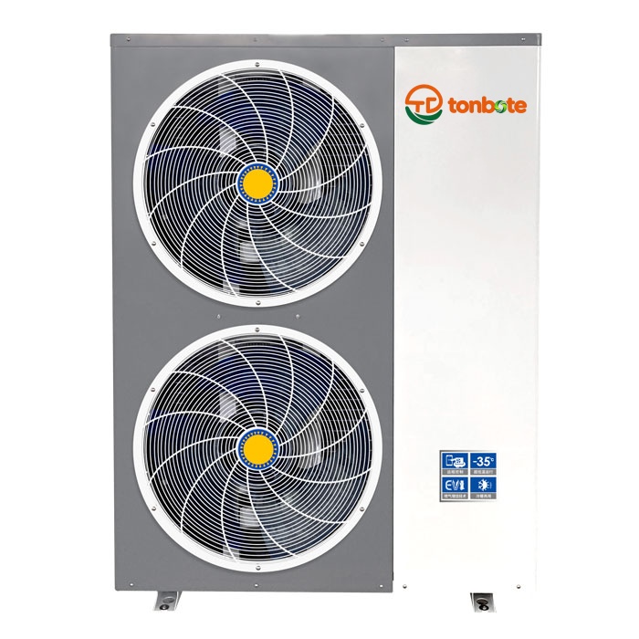 Dual-fonte calor sentinam: Ducens calefactio domus futura